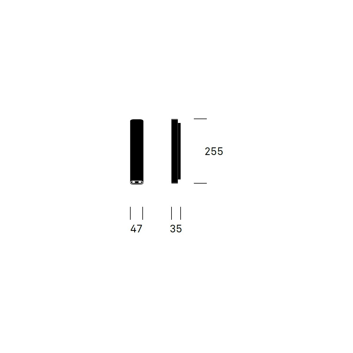 Wandleuchte KLEEN 11W 60° weiss matt
230V/ CCT H=255 B=47 T=35mm / IP20 - Image 2