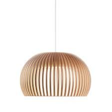 Hängeleuchte Atto 5000 LED Birke Walnuss
230V/LED 2850*K 13W/ D=34cm H=21cm