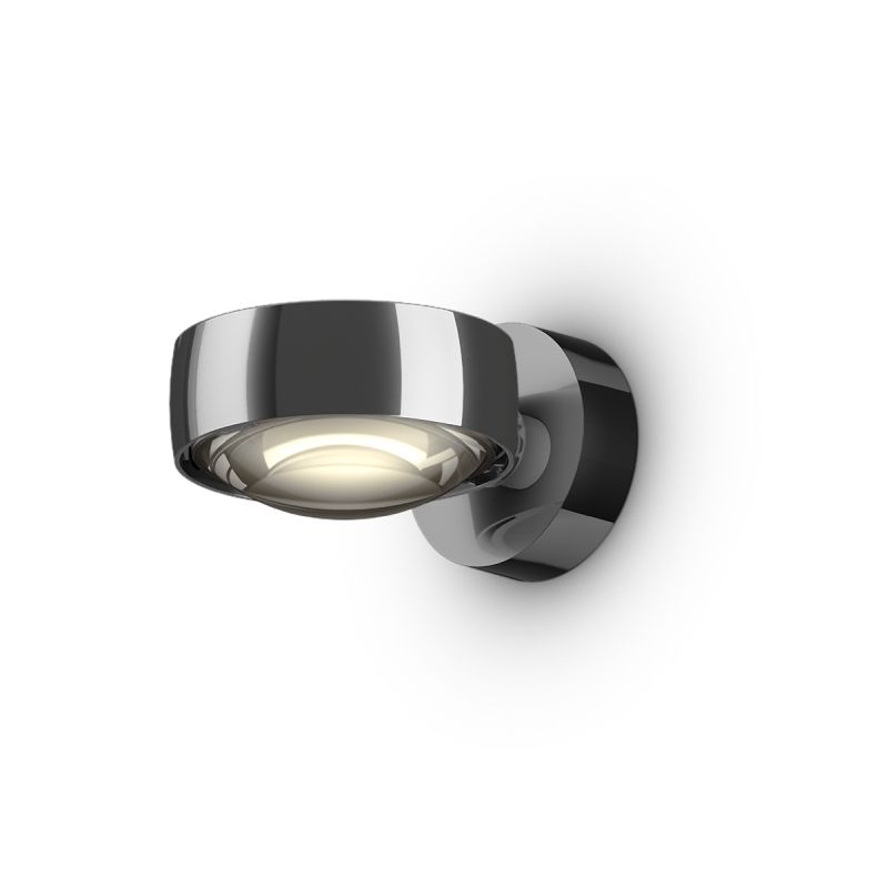 Refl.Kopf Sento E 80° LED 26W chrom glanz
48V DC /  COB 2x13W 2700K / D=123  H=42 / IP20