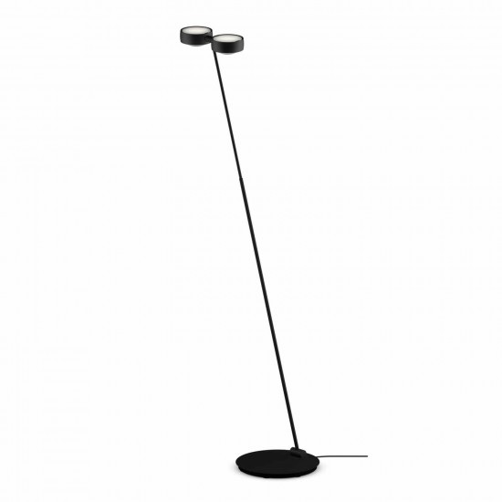Stehleuchte LED Sento E  body + base H=180cm schwarz matt
230V/ 2700K/ CRI 97, max. 2x26W