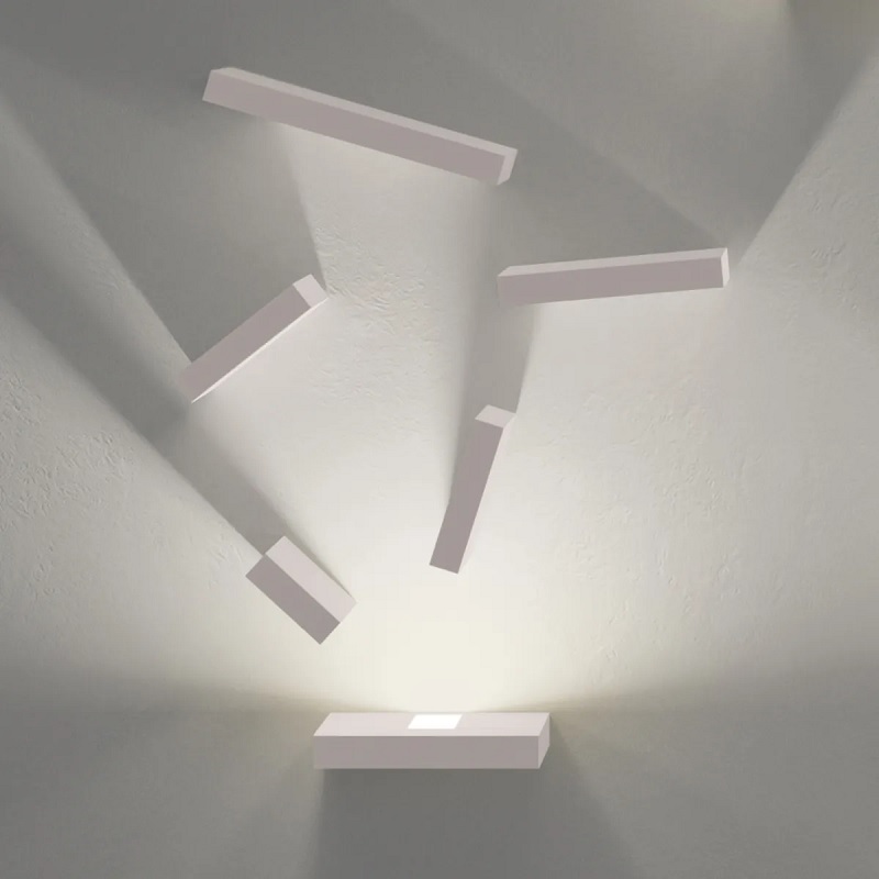 Wandleuchte SET LED 9W weiss
240V 2700K 1041Lm L=22cm H=3 T=10/ IP20