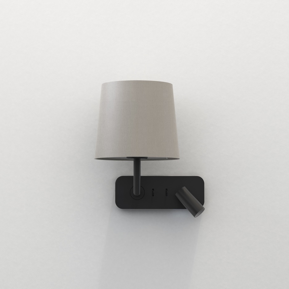Wandleuchte Side by Side bronze
230V /12W E27 + 4.1W 2700K / IP20