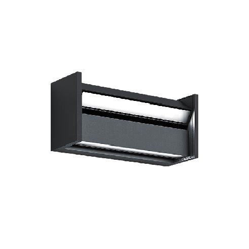 Wandleuchte SLAT LED 16W anthrazit
240V 2700K 675lm Up/Down IP65