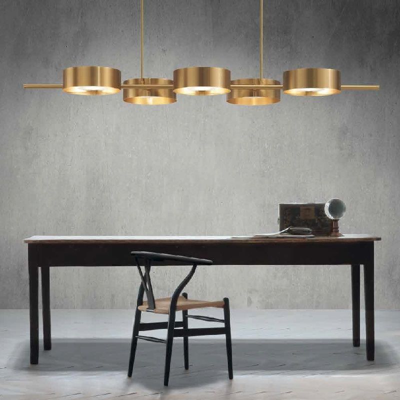 Hängeleuchte SOUND BIL3 LED gold gebürstet
230V 29W/ 3000K L=134 B=64 H=11/ IP20