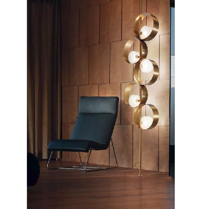 Stehleuchte SOUND STL5 LED gold gebürstet
230V / 2x28.8W 3000K/ B=46 H=225/ IP20