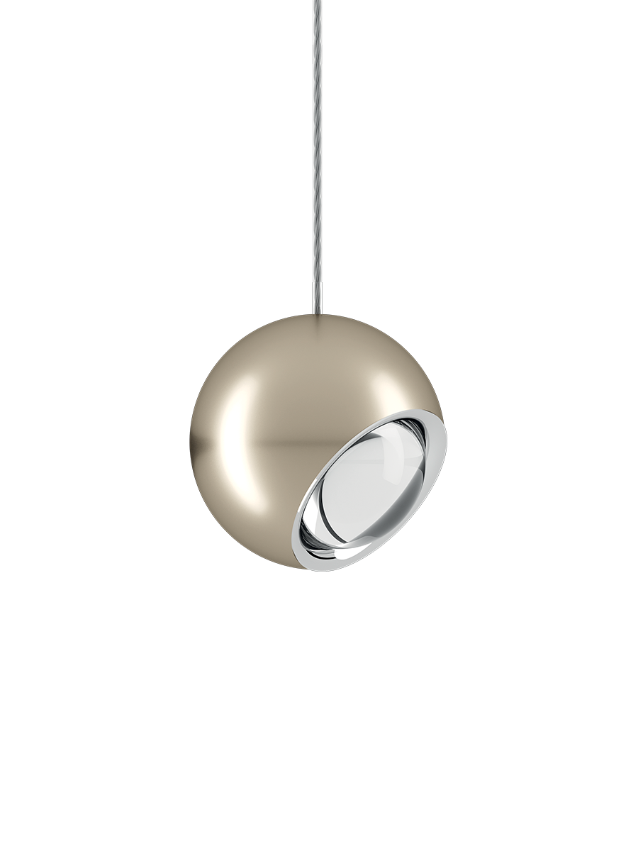 Einzelpendel SPIDER 11W champagner matt
DC 350mA 3000K 13000Lm D=12 H=13cm /IP20
