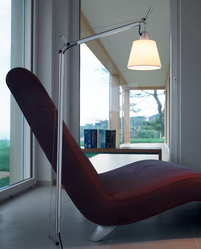 Body Tolomeo Basculante alu Pergamentpapier
240V 1x8W o. 1x46W E27
H=660mm D=180 - Image 3