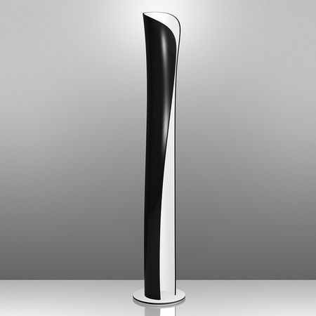 Stehleuchte Cadmo Schwarz innen Weiss
240V indirekt 11W o. 30W R7s
direkt 20W E27 dim
