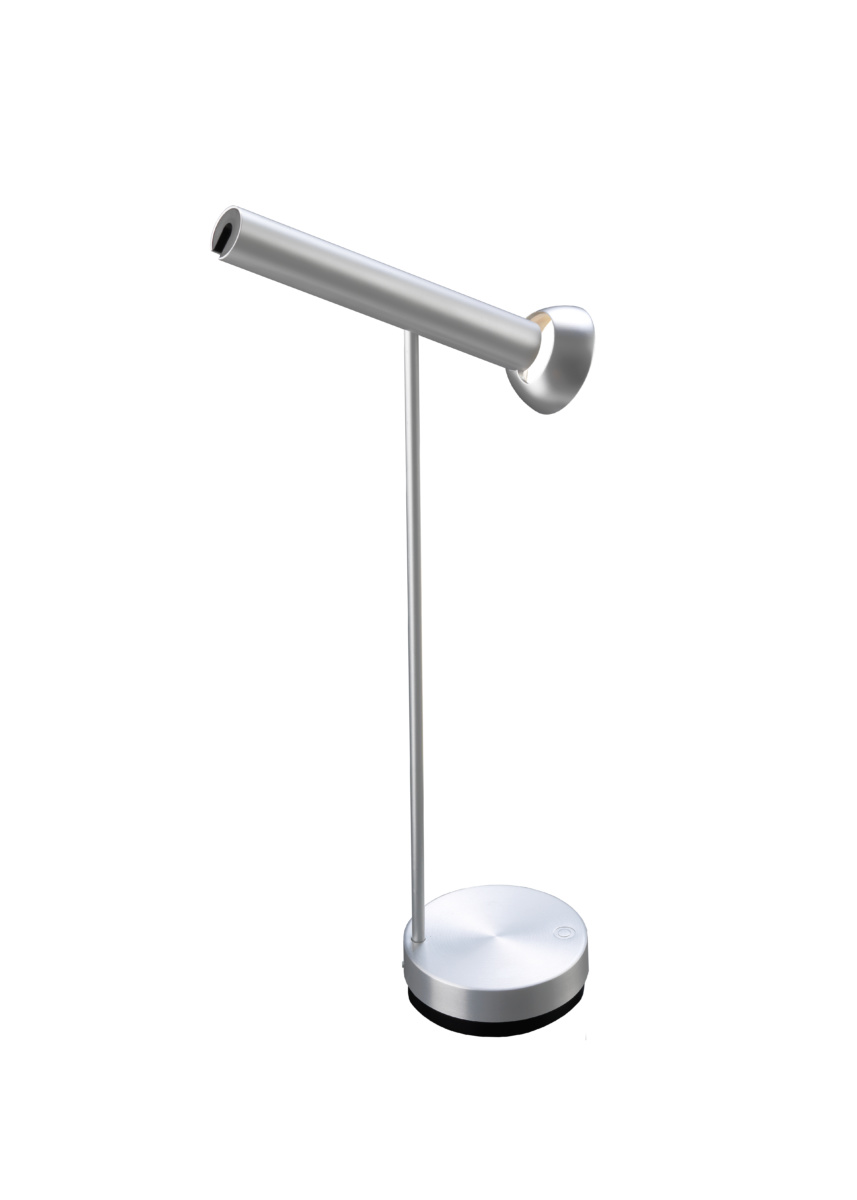Tischleuchte Topoled T LED 10W alu
230V/ 2700K D=5cm H=32cm 760Lm IP20
