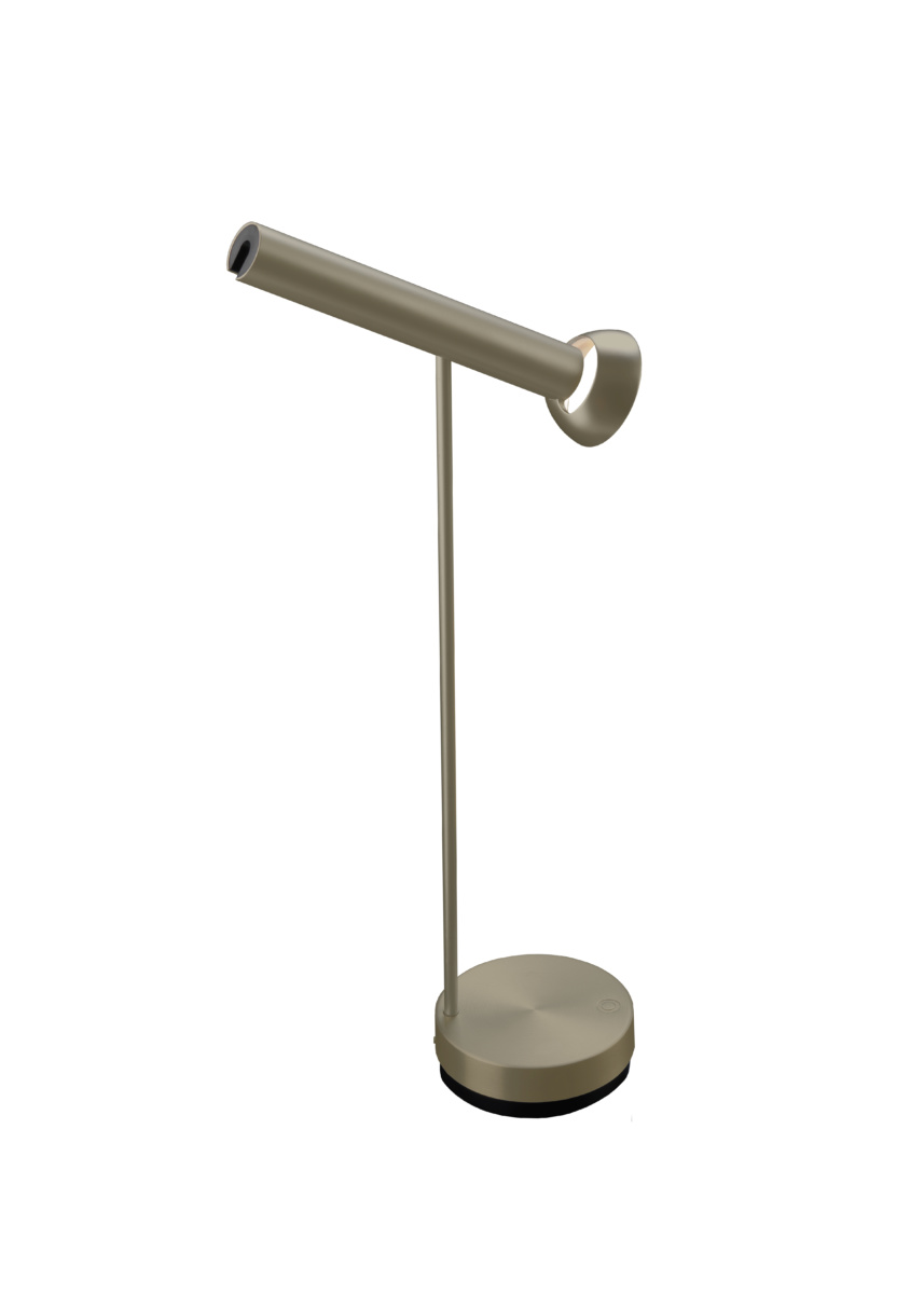 Tischleuchte Topoled T LED 10W bronze
230V/ 2700K  D=5cm H=32cm 760Lm IP20