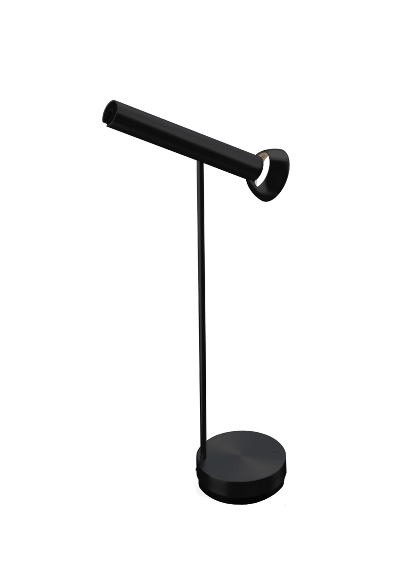 Tischleuchte Topoled T LED 10W schwarz
230V/ 2700K  D=5cm H=32cm 760Lm IP20