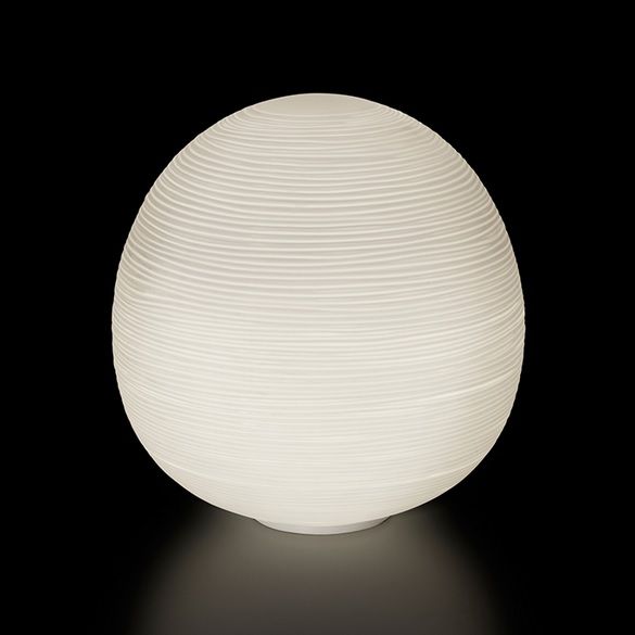 Tischleuchte Rituals XL 150W E27 m. Dimmer Glas weiss
230V B=40cm H=41cm IP20