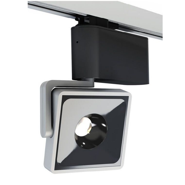 Strahler LED 16W Studio Mono silber-schwarz
240V/LED warm white 2700K 650lm