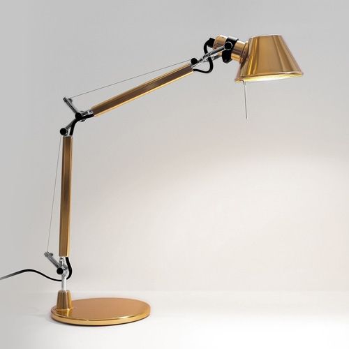 Tischleuchte Tolomeo Micro Limited Edition GOLD
230V 1 x E14 max 6W LED EIN/AUS IP20