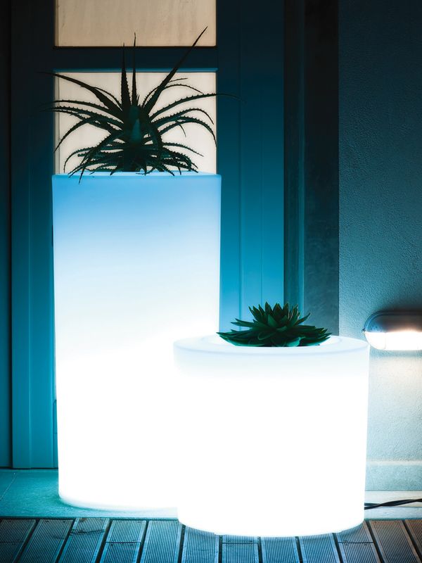 Topfleuchte Tubini 345 LED Kunstoff RGB 
230V/ 9W RGB LED D=50 H=48 / IP67