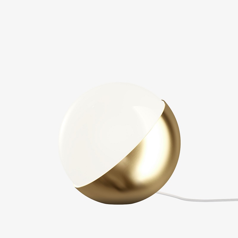 Tischleuchte VL Studio 250 dim brass 
230V E27 H=245 D=250mm I=20