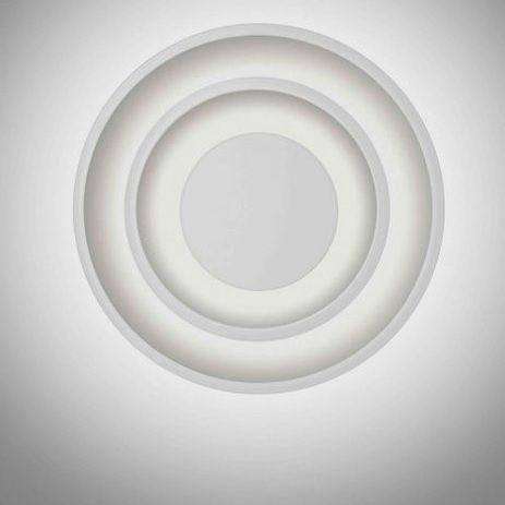 Wand- Deckenleuchte Vent LED 12.5W weiss
230V 2700K 1350lm D= 40cm T= 10cm  IP20
