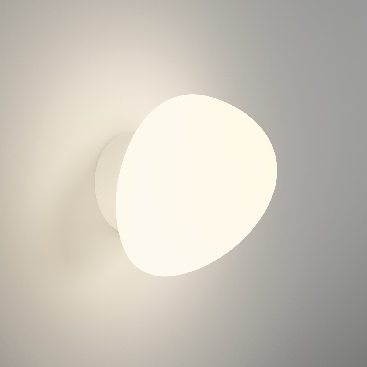 Anbauleuchte 6050 / LED 4.5W weiss
230V / 2700K 485Lm/ D=12 T=10cm / IP20