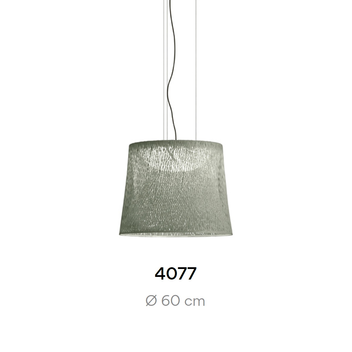 Pendelleuchte Wind 4077 / 25W Green M1
240V/2700K 700mA D=60cm H=48 /IP65