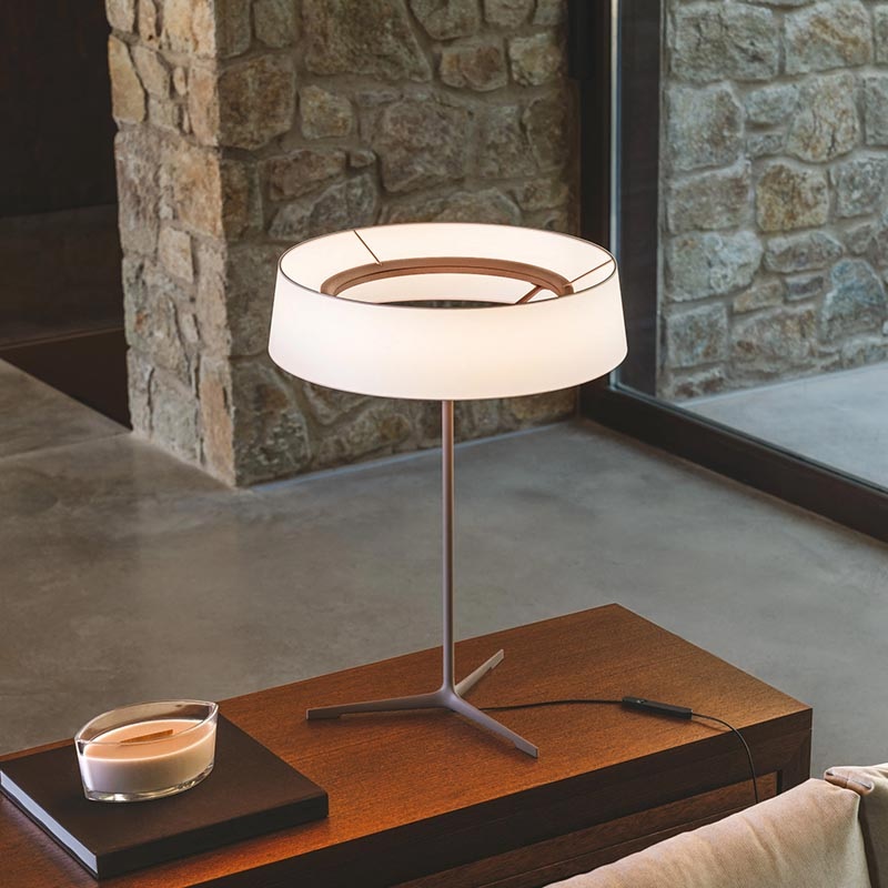 Tischleuchte Dama 45cm 25 Beige D1
230V LED 16,2W 1850lm 2700K dimmbar - Image 5