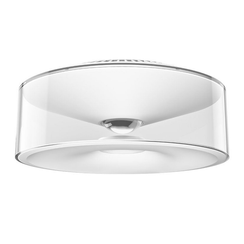 Optik für Deckenleuchte Vior bold 45° schwarz
DC 2700K CRI90 / D=290 H=108 / IP54