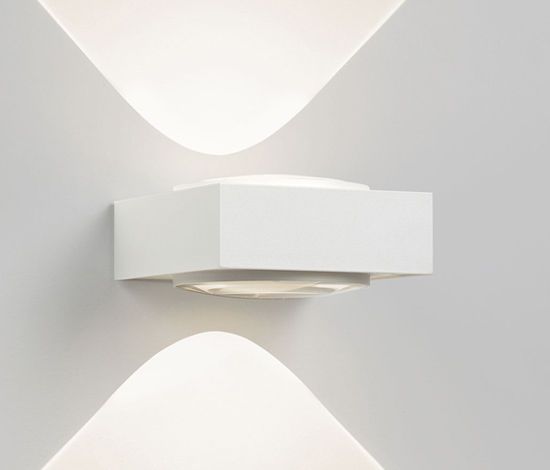 Wandleuchte Vision LED ww weiss-chrom
100-240V 2x1.6W 336lm 3000°K CRI80 IP20