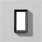 Wand-Deckenleuchte Bega Silber
IP55 60W E27 /130x220x100