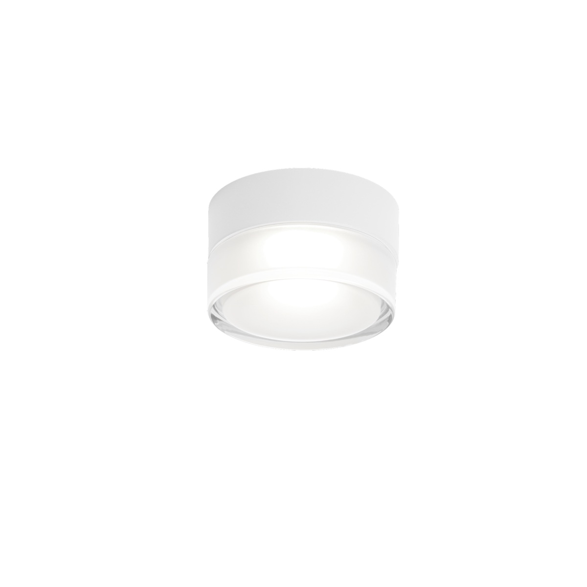 Anbauleuchte Blas 1.0 / 9.6W Led  Glas weiss
230V 3000K 950Lm CRI90 D=130 H=79 IP65