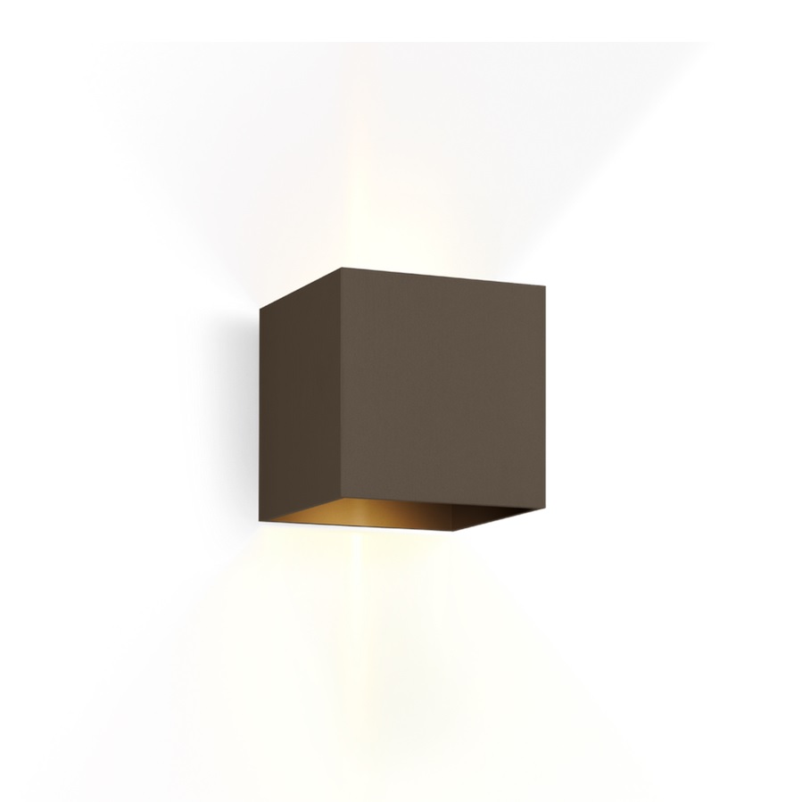 Wandleuchte Box 2.0 Led 2 x 3W bronze
240V 2700K 6W 2x220lm L=100x100 H=100 IP20