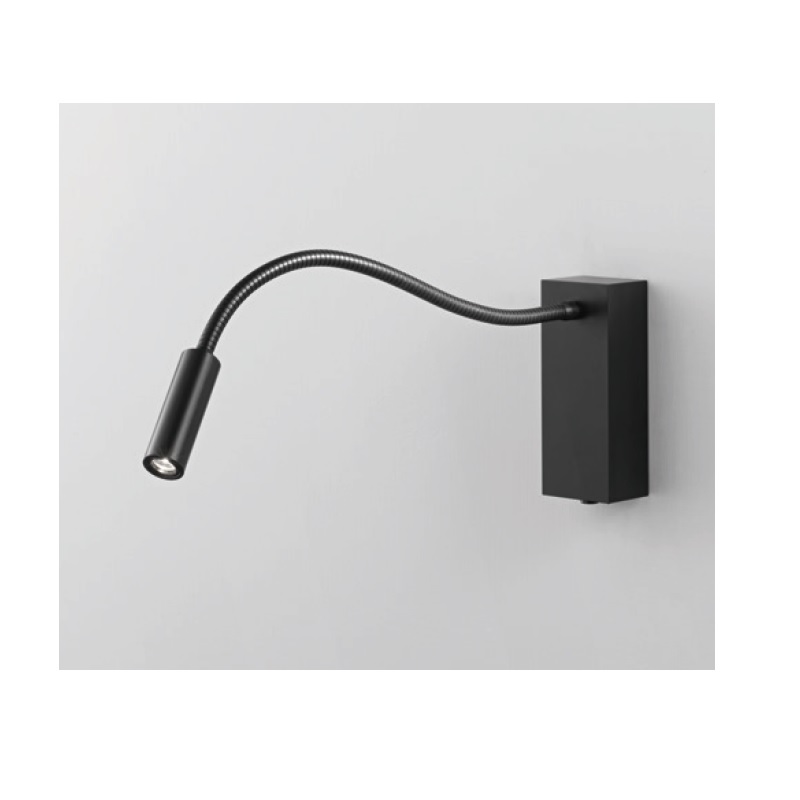 Wandleseleuchte Zooom TQ Flexarm LED 2W schwarz
230V/190lm 3000K Arm L=300mm / IP20