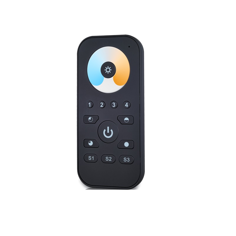 Handfernbedienung per Funk Zigbeei CCT schwarz
4-Kanal / L=120 B=55 H=17 / IP20