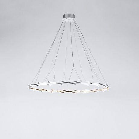Hängeleuchte Zoom1 LED 32W 27K Edelstahl geb.
240V Trafo D=24 D=20-130cm H=90-220cm