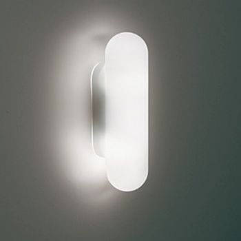 Wandleuchte Sagitta Opalglas