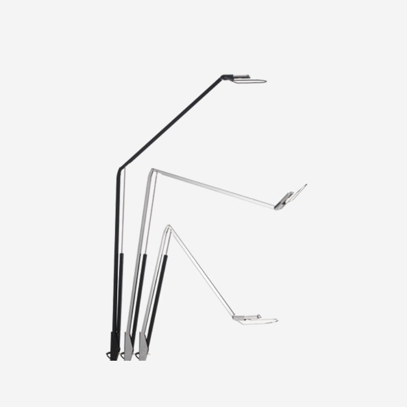 Tischleuchte Lifto chrom
Glas silber, Halogen Gy6.35 12V 50W