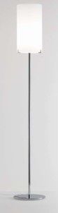 Tischleuchte CPL Small T1 chrom Glas opal weiss
1x100W IAG/W E27 H= 330 d=180