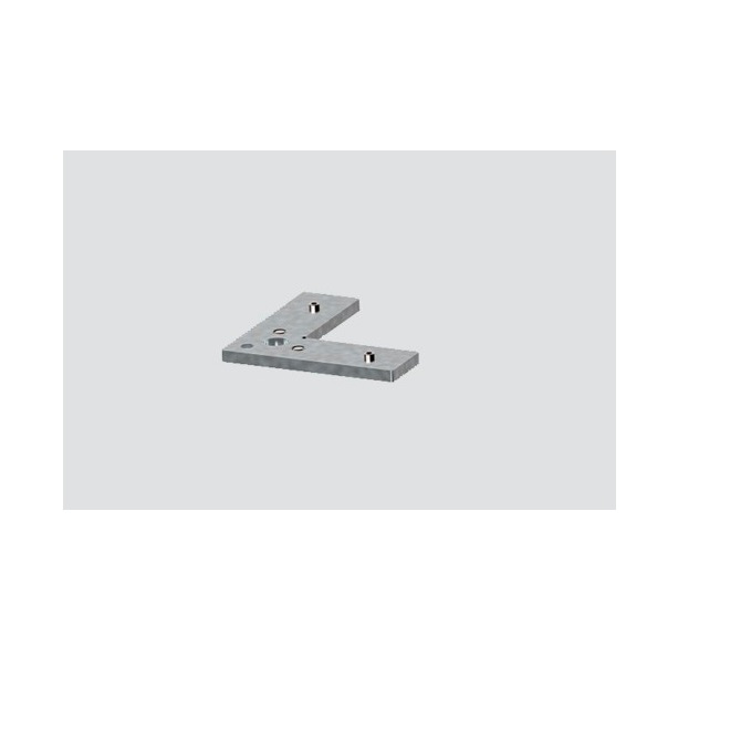 Mechanischer Eckhalter 90° für  Magneto aus Stahl
für Gehrungen an Stromschienen.