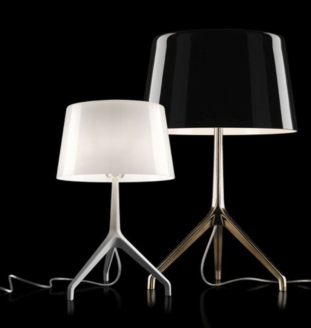 Tischleuchte LUMIERE XXL Alu/Grau
240V/G9 4x48W ES  H=57/22 D=37cm