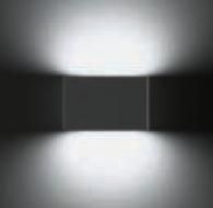 LED Wandleuchte Geko 6.0 / 8+8W WW weiss
230V 3000°K / L=170 H=100 T=100 IP 65