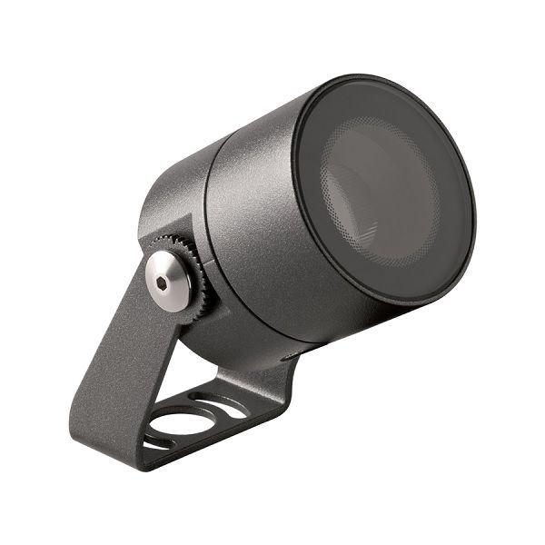 Anbaustrahler Ginko 2.0 LED 5W 13x52° antrazit
24V 4000K 608Lm CRI90 D=54 L=58 H=107 IP66
