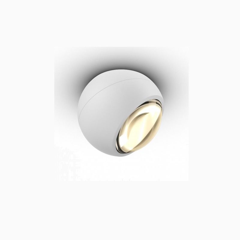 Deckenstr. io Spotlight Giro LED 13W weissmatt
230V 3000K head D=100mm H=80mm 360°drehbar