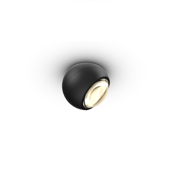 Deckenstr. io giro VOLT C 13W  schwarz matt
230V 2700K head D=100mm H=80mm