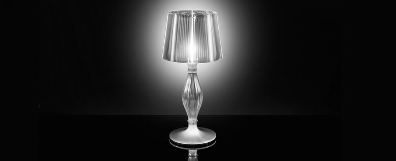 Tischleuchte LIZA Prisma
230V 1x max 12W LED E27/ Base LED 1x5W G9