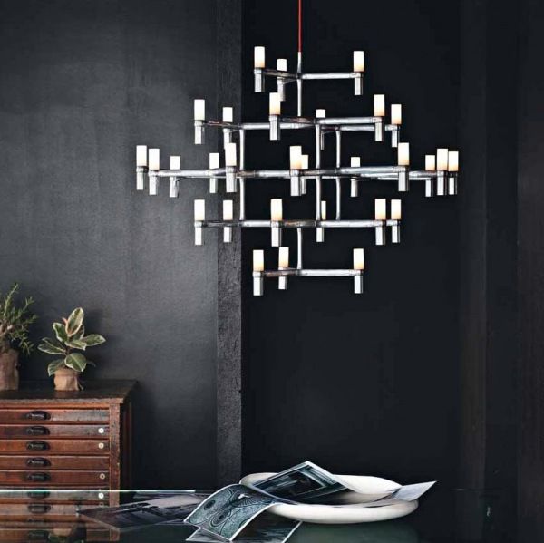 Hängeleuchte Crown Major poliert
230V/30x 25W G9/ D= 1150cm
