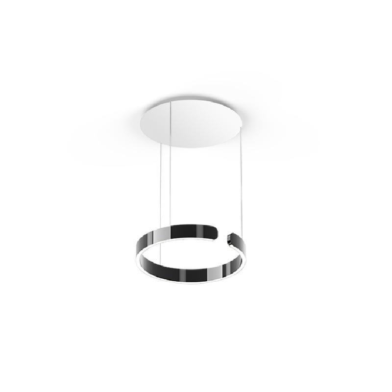 Pendel MITO Sospeso up 40 variabel wide dark chrom
240V 40W 2220lm D=400mm H=52 /IP20