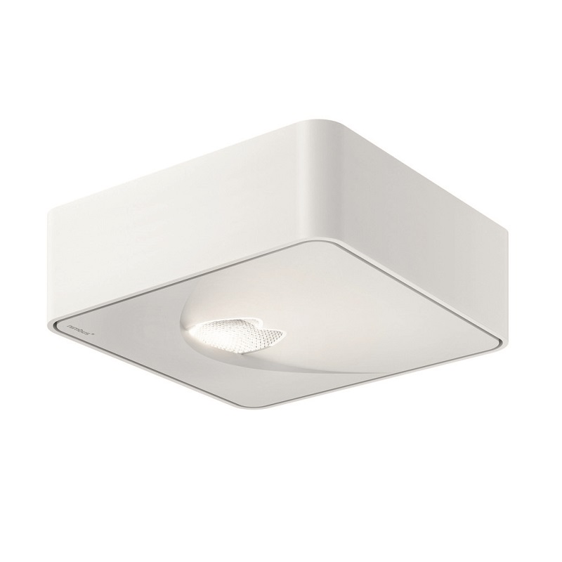 Anbauleuchte Q One 11W asymtrisch weiss
230V/2700K CRI90 128x128 H=23mm /IP20