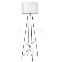 Stehleuchte RAY F2 chrom/Metall weiss
230VE27 1x 230W dimmbar
D=430 H=1710