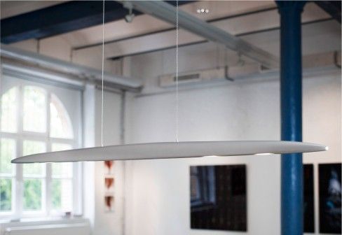 Hängeleuchte Sculpture Basic White XL carbon-silber /Sensor
20 Power LED 2700K 24W 1800lm