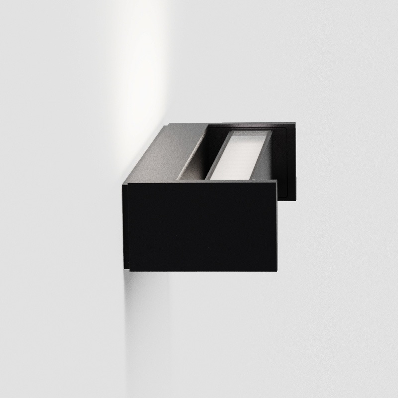 Wand-Deckenleuchte SLAT LED 8W anthrazit
240V 3000K 180lm single IP65