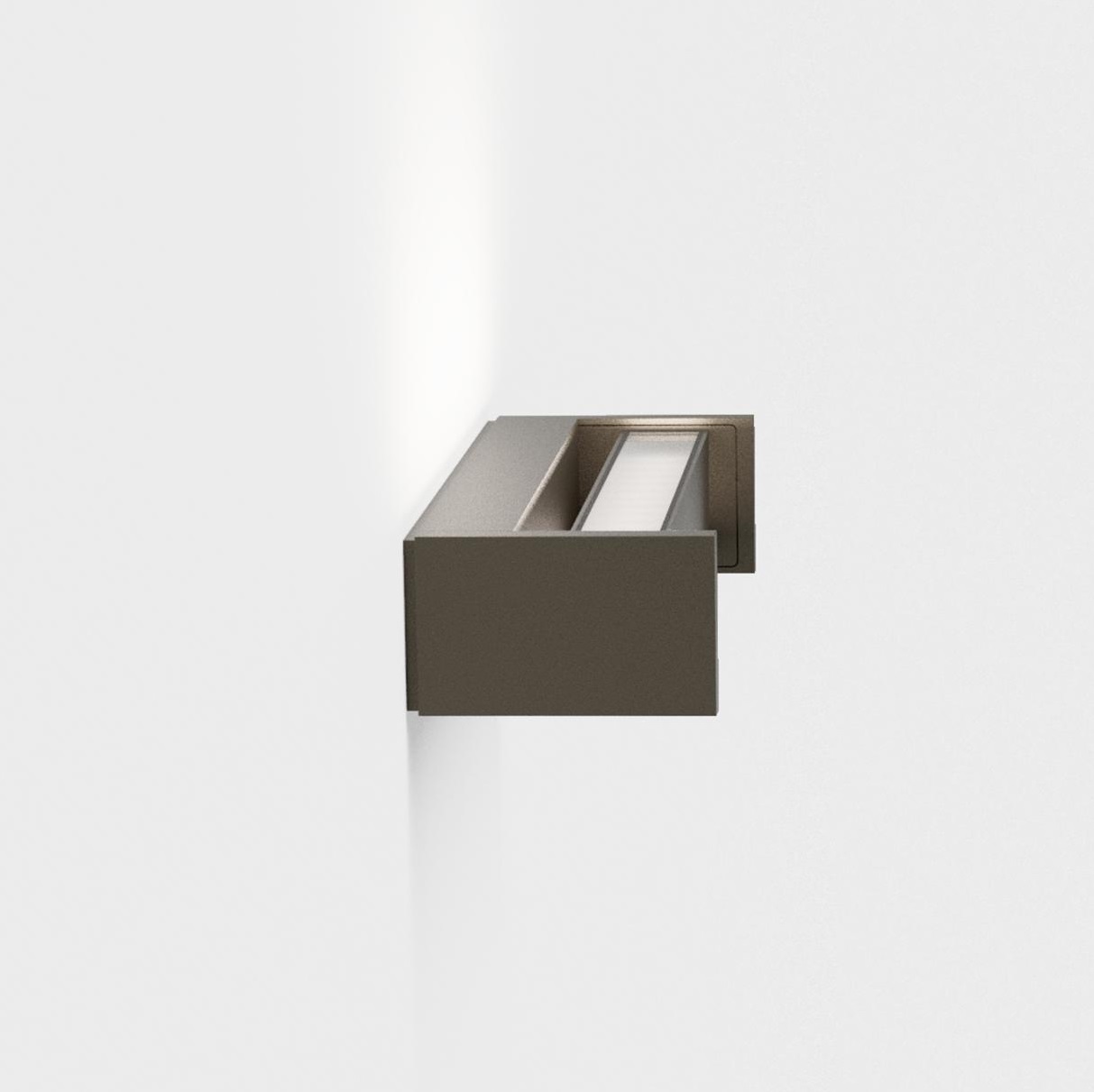 Wand-Deckenleuchte SLAT LED 8W cool brown
240V 3000K 180lm single IP65