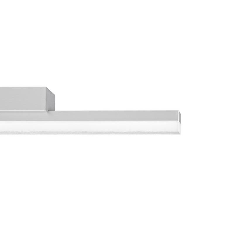 SpinaLed  Anbauleuchte 12W 3000K Chromglanz Opal mit Punktraster
230V 1800lm L=900mm IP20